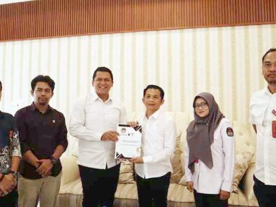KPU Purwakarta bersama Bupati Purwakarta
