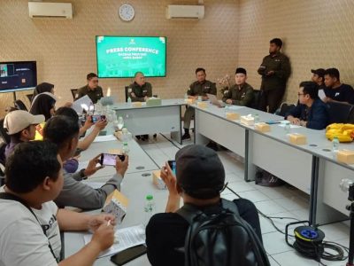 Konferensi pers BAZNAS Jabar