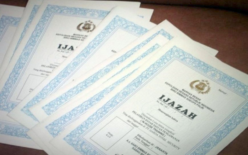 Ijasah siswa