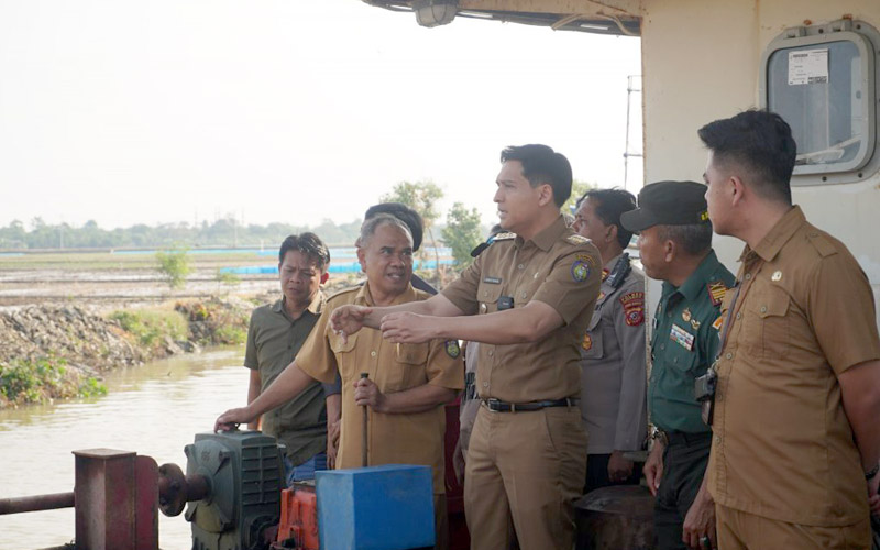 Normalisasi muara Tegalagung Indramayu