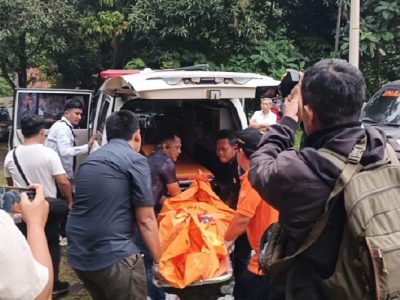 Lokasi kejadian pembunuhan di Purwakarta