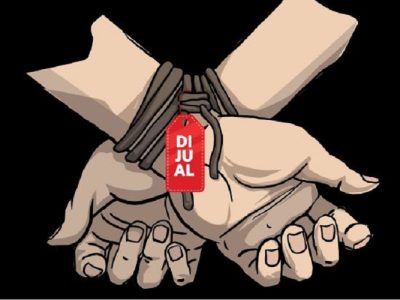 Ilustrasi perdagangan orang
