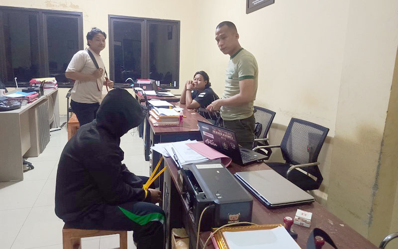 Terduga pelaku pembunuhan siswi di Purwakarta