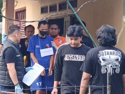 Rekonstruksi pembunuhan Dea Permata Karisma