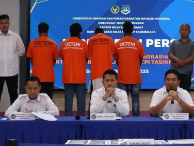 Empat WNA asal negara Bangladesh diamankan