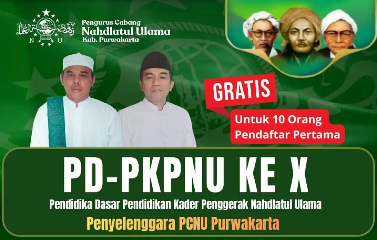 Pelatihan Dasar Pengkaderan Kepemimpinan NU (PD-PKPNU) ke-10.