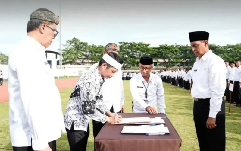 Pelantikan PPPK Paruh Waktu Purwakarta