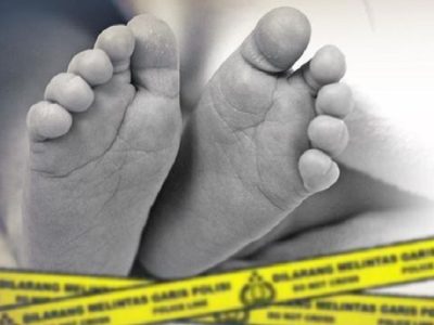 Ilustrasi mayat bayi