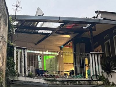 Puting beliung di Sekeloa Bandung