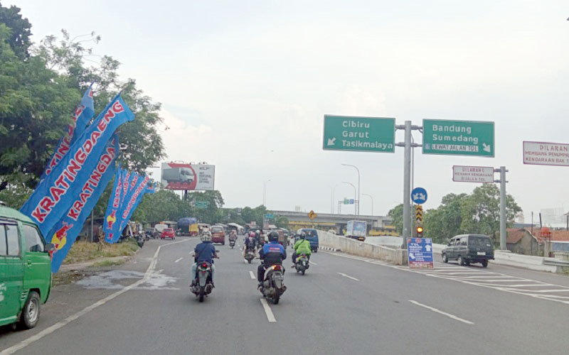 Ilustrasi jalur mudik lebaran