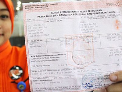 Ilustrasi pajak bumi dan bangunan