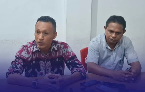 Kuasa hukum Gusti Pisdon Bildad Torino Thonak usai pemeriksaan Aswas Kejati NTT Kupang kasus suap jaksa