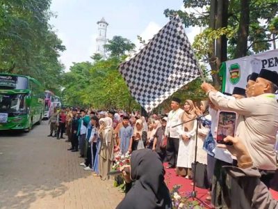 Pelepasan 445 jemaah haji Purwakarta