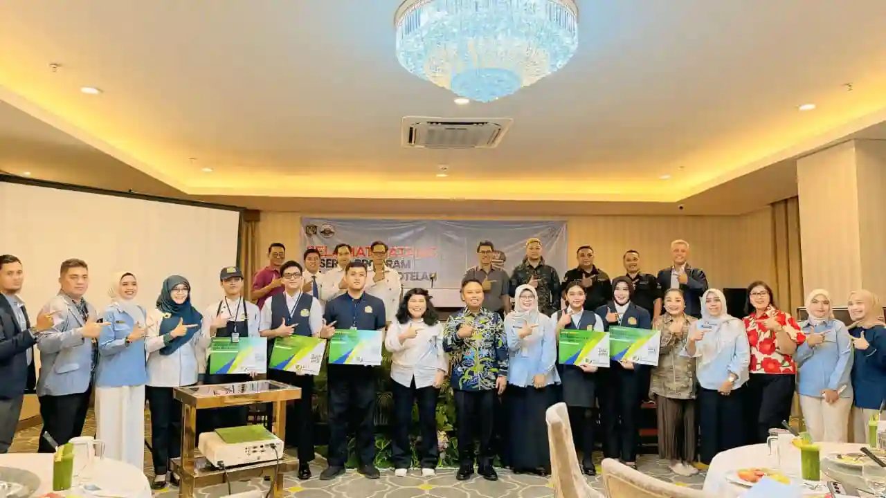 Peserta Pelatihan Perhotelan Kota Depok 2026 mendapat perlindungan BPJS Ketenagakerjaan Depok.