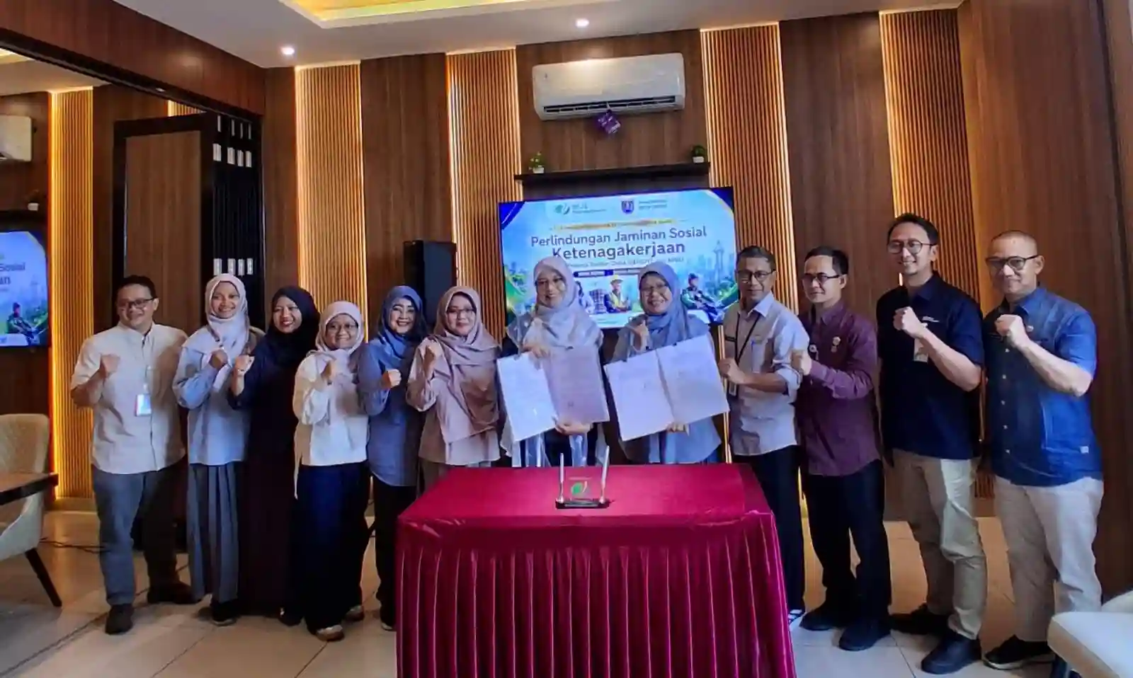 6.760 pekerja rentan di Depok kini mendapatkan perlindungan BPJS Ketenagakerjaan.