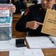Barang bukti hasil visum dan pakaian korban