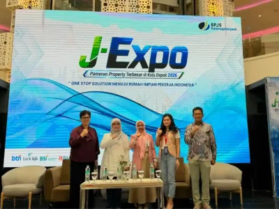 BPJS Ketenagakerjaan Depok program MLT di J-EXPO 2026